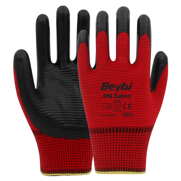 BEYBİ PNZEBRA NİTRİL KAPLI TAŞIMA ELDİVENİ
